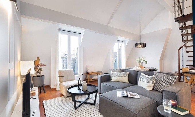Jardin des plantes Apartment | Jonquille - Duplex 2 chambres à Jardin des Plantes