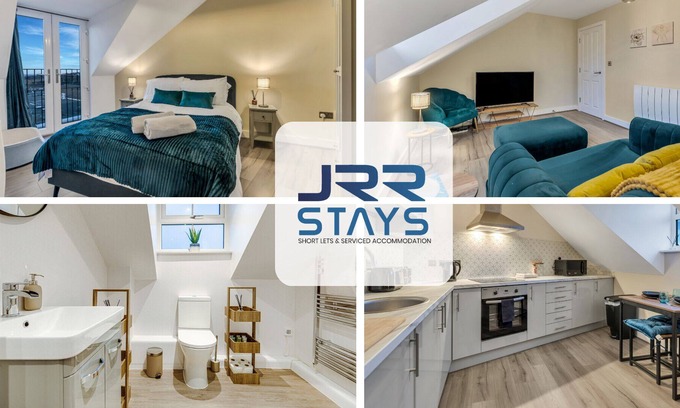 Dudley Apartment | JRR Stays - West Midlands - Dudley - DY3 gated parking