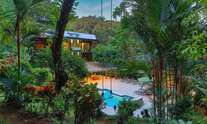 Manuel Antonio House | Jungle Roost, a beautifully appointed 4 story jungle house close to the beach