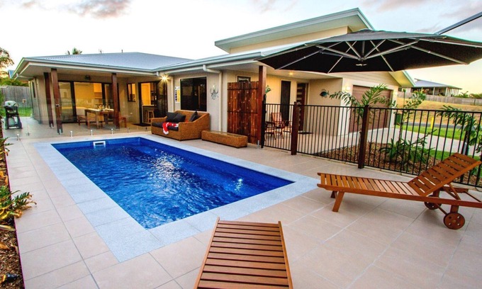 Agnes Water House | JUST ONE MORE holiday home with pool & outside pets welcome