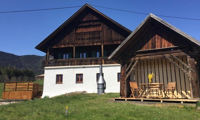 Kotschach-Mauthen Apartment | Kärntner Bauernhaus in sonniger Panoramalage