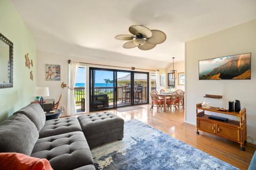 Lihue House | Kaha Lani 212 - Oceanfront 2BR Condo with Pool, Tennis & BBQs