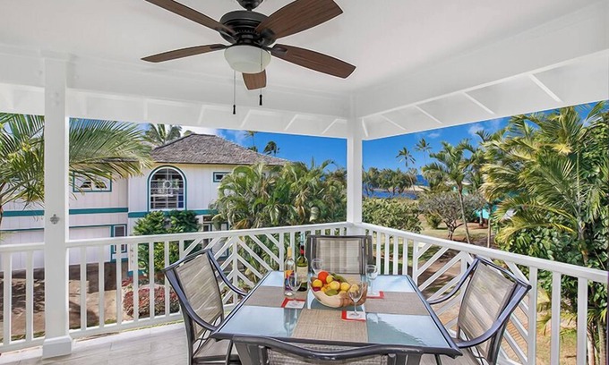 Poipu House | Kahele Kai - Ocean views, steps to Poipu's best beaches, A/C throughout!