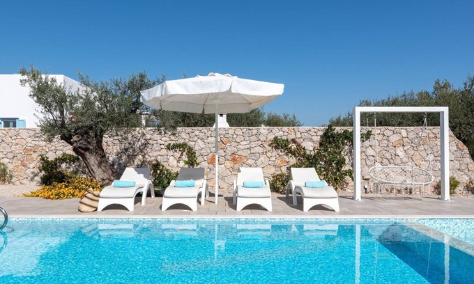 Kalathos Villa | Kalathos Aspro - Two Bedroom Villa, Sleeps 4