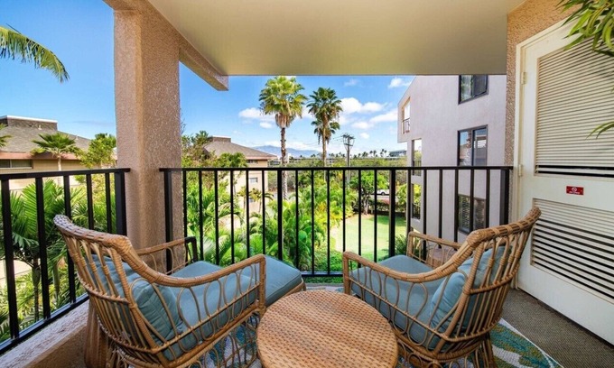 Kihei Condo | Kamaole Sands #4-301 Partial View, Full A/C, Fitness Center, Close to Beach!
