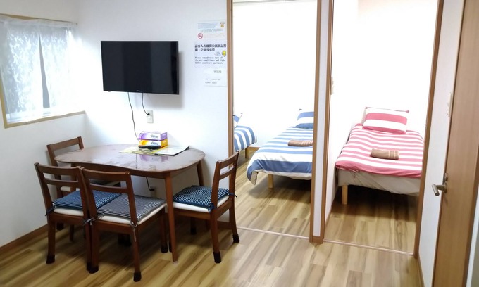 Kaminarimon Apartment | Kaminarimon 1/F 3 bedrooms, 6 beds, 2 to