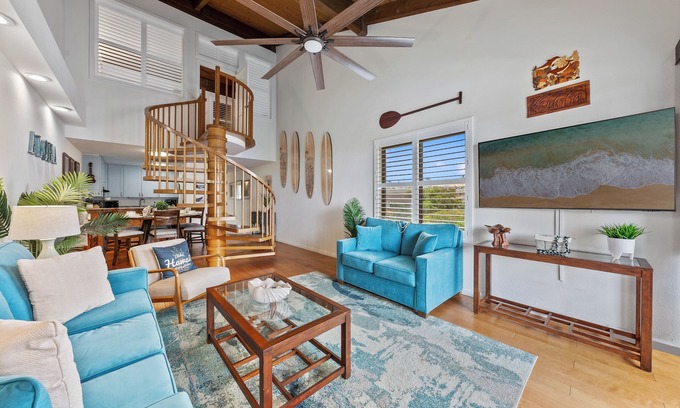 Kihei Condo | KAS 5401 Remodeled 2BD Corner Unit w Peekaboo Ocean Views AC Pools Pickleball