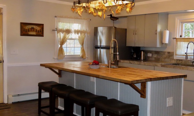 Sherman Station House | Katahdin Trails Adventure Home Base For Snowmobile Fun!