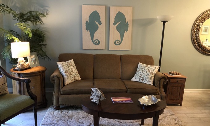 Seagrove Beach Condo | Kayak to Gulf from Eastern Lake, Short Walk to Gulf, Onsite Pool, 2 Bikes