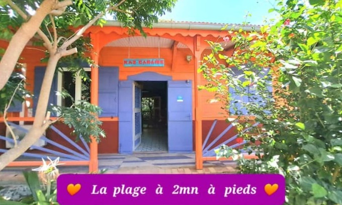 Bas Vent House | ❤️ KAZ CARAIBE, Beach on foot, View of the river- private POOL- WI-FI + NETFLIX