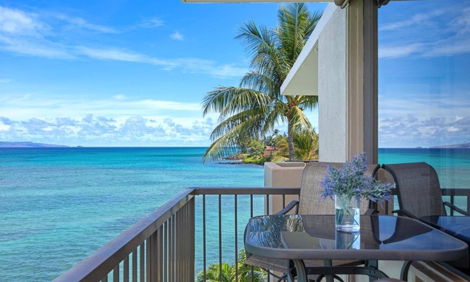 Honokowai Condo | KBM Resorts:100% Legal TVR Hale Ono Loa HOL-409, Penthouse, Oceanfront, Free Rental Car!
