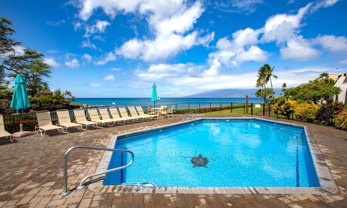 Napili Condo | KBM Resorts | FREE CAR | Napili Point | Oceanfront | Stunning 1-Bedroom Villa, Turtle views! NAP-A25