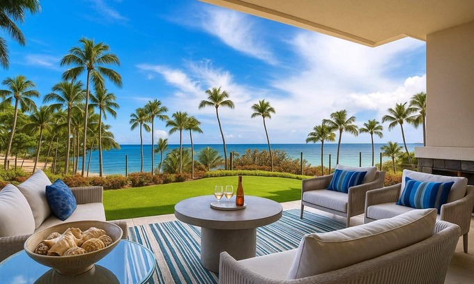 Montage Kapalua Bay Condo | KBM Resorts | FREE CAR | Oceanfront Anuenue At Montage Kapalua Bay 3-Bedroom Condo with Daily Housekeeping, Spa!