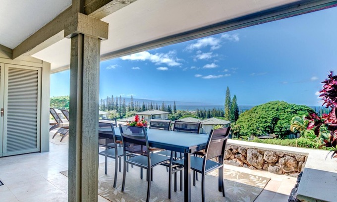 Kapalua Apartment | KBM Resorts: Kapalua Golf Villa KGV-23P2, Breathtaking, Remodeled Luxurious, Includes Rental Car!