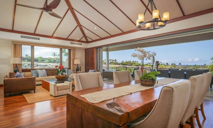 Kaupulehu House | Ke Alaula Villa 217A – Private Ocean Views | Onsite Staff & Daily Housekeeping