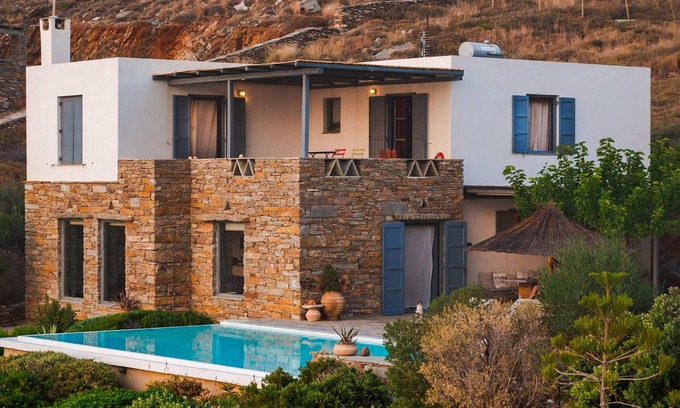 Kea Villa | Kea Boho Luxury with Pool & Stunning Views