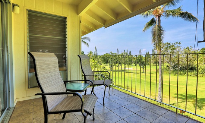 Keauhou Apartment | Keauhou Palena - 2nd floor unit overlooking the golf course KP604