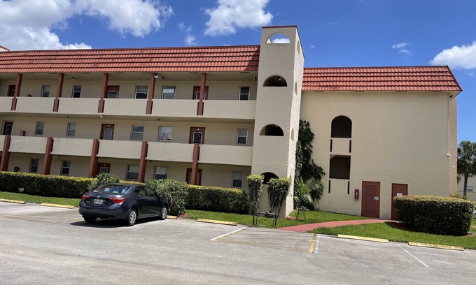 Sunrise Apartment | Kick back and relax in this calm, stylish space apartment with 1 bed 1 bath.n