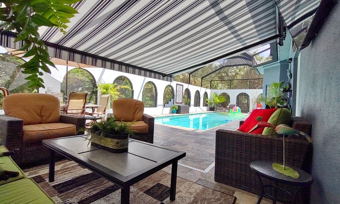 Naples House | Kid/pet friendly; game & playrooms; pool; trail: Amenity packed- Check us out!