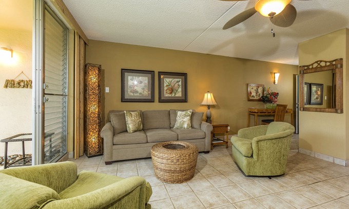 Kihei Condo | Kihei Kai Nani #3-116 Garden View, Across From The Beach, Great Rates, Wifi!