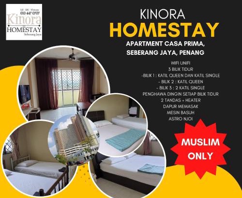 Central Seberang Perai Apartment | Kinora Homestay