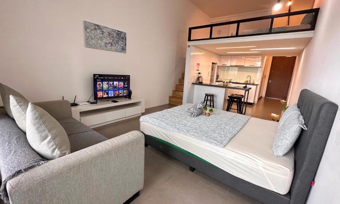Brickfields Apartment | KL Sentral Loft, EST Bangsar #6, LRT