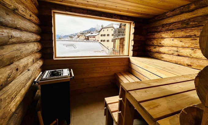 Sent Apartment | Kleines Zimmer mit Duschbad im Nebenhaus