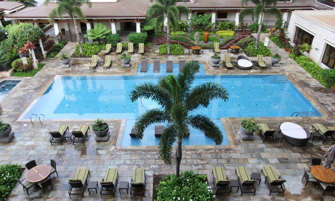 Ko Olina Condo | Ko Olina Beach Luxury Villa Rental Upgraded Pool View Partial Ocean Oahu, Hawaii