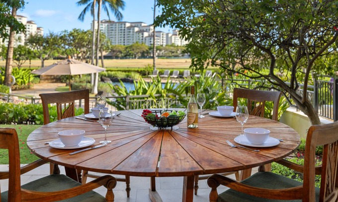 Ko Olina Condo | Ko Olina Beach Villas B107: Luxurious Beachfront 3-Bedroom Villa