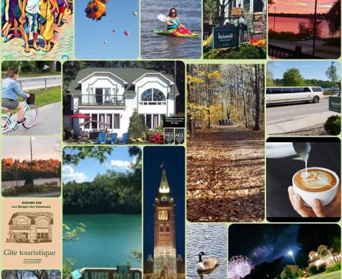 Downtown Gatineau Bed & Breakfast | Kokomo INN Bed and Breakfast Ottawa-Gatineau's Only Tropical Riverfront B&B on the National Capital Cycling Pathway Route Verte #1 - for Adults Only - Chambre d'hôtes tropical aux berges des Outaouais BnB #17542O