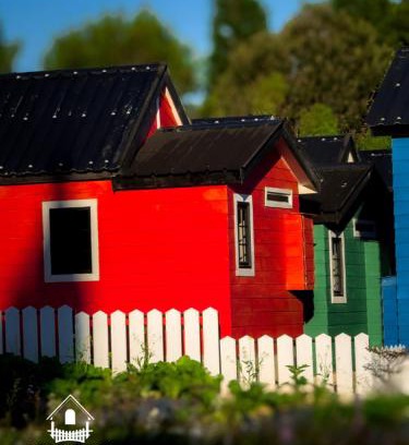 Lembang Ski Chalet | KUMA KUMI VILLAGE - Colorful Cabins in Maribaya, Lembang