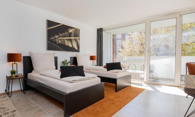 Westend Apartment | Kurzzeitglück 24h Self Check-In MG01