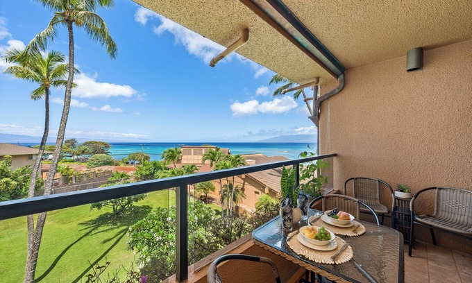 Kahana Condo | KV F405 Location is Key for Your Maui Getaway Condo w Ocean Views