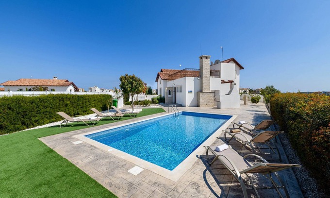 Ayia Thekla Villa | Kymma Seaview #24 - An admirable villa for relaxing holidays
