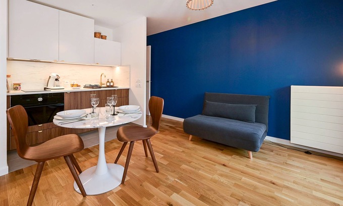 Palaiseau Apartment | Léonard de Vinci - Studio avec parking privé à Massy