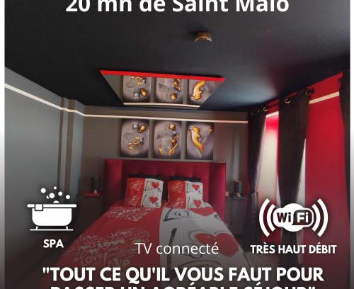 Saint-Pierre-de-Plesguen Apartment | L'évasion Plaisir Privé SPA