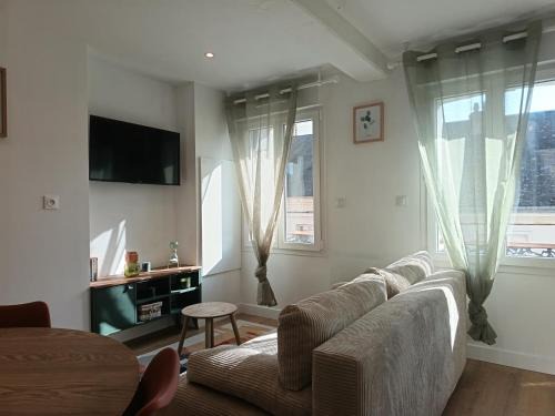 Saint-Valery-en-Caux Apartment | L'Abri de Marée Duplex - La Marée Verte"