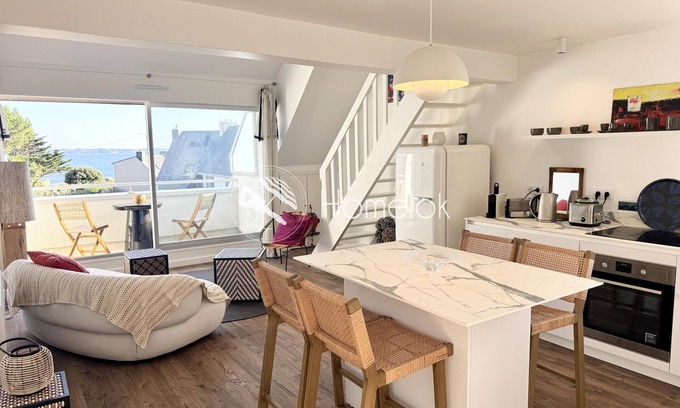 Kerroch Apartment | L’adresse rêvée – Balcon vue mer