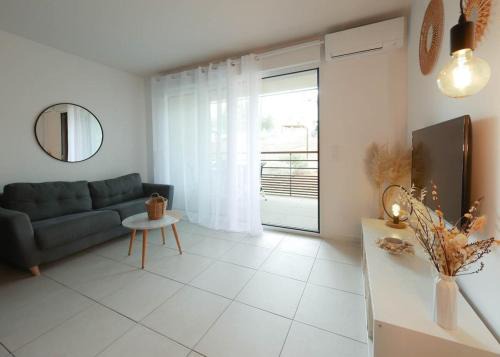 Castelnau-le-Lez Apartment | L'Alba Rosso - Climatisation, parking et terrasse