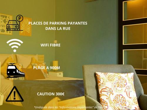 Le Marais Apartment | L'Alcôve de l'Olivier - Studio cosy proche gare