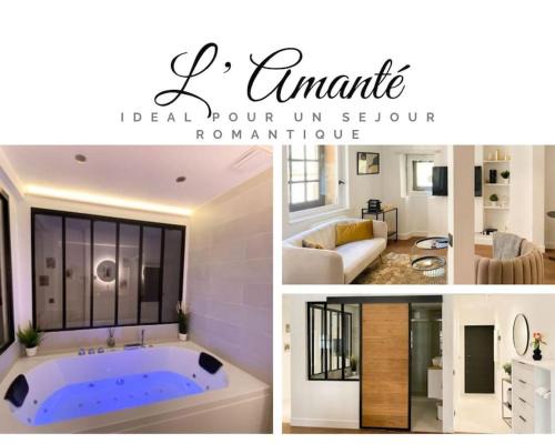 Old Lyon Apartment | L'Amanté Spa -Balnéo -Vieux Lyon