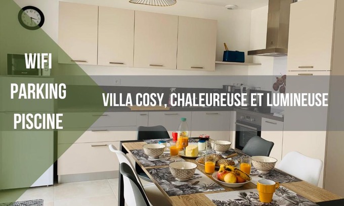 Les Mathes House | L'AMIRAL Maison avec piscine/parking/wifi/plages 5kms