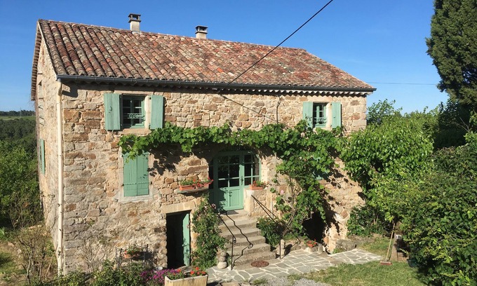 Les Assions House | L'Arbousier Authentic farmhouse private pool on 1.2 ha of terraced garden 4stars