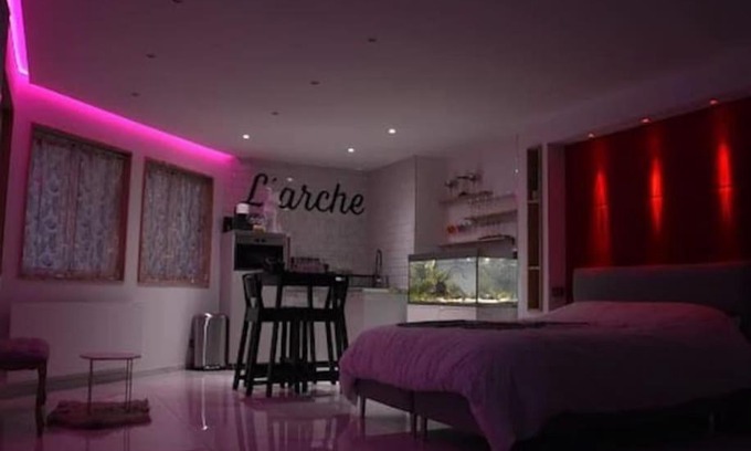 Quartier Chorier-Berriat Apartment | L'Arche Loft nid douillet - Spa privatif