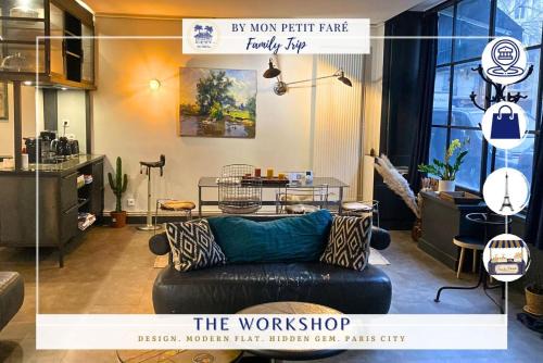 Quartier du Gros-Caillou Apartment | L'Atelier - Loft rénové en souplex - Tour Eiffel