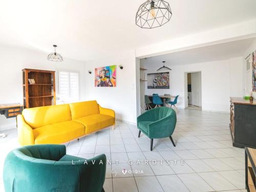 Saint-Cheron Apartment | L'Avant Gardiste ~ Terrasse ~ Barbecue ~ Gare