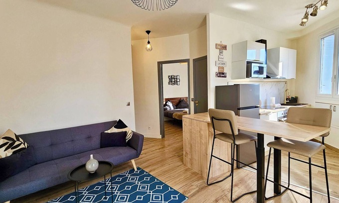 Aubervilliers Apartment | L'Ecorce - a little cocoon just a few minutes from Paris