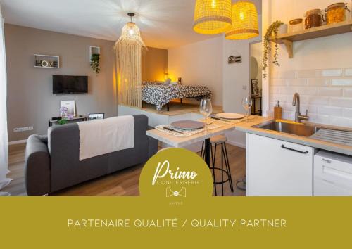 Saint-Acheul Apartment | L'Estrade - Parking Centre 5 min Gare d'Amiens