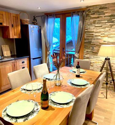 Champagny-en-Vanoise Apartment | L'Eterlou, 2 minutes à pied des télécabines, Paradiski, Belle vue