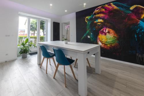 Vesoul Apartment | L'Evolution, 2 suites et jardin